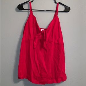 Cute red tank!